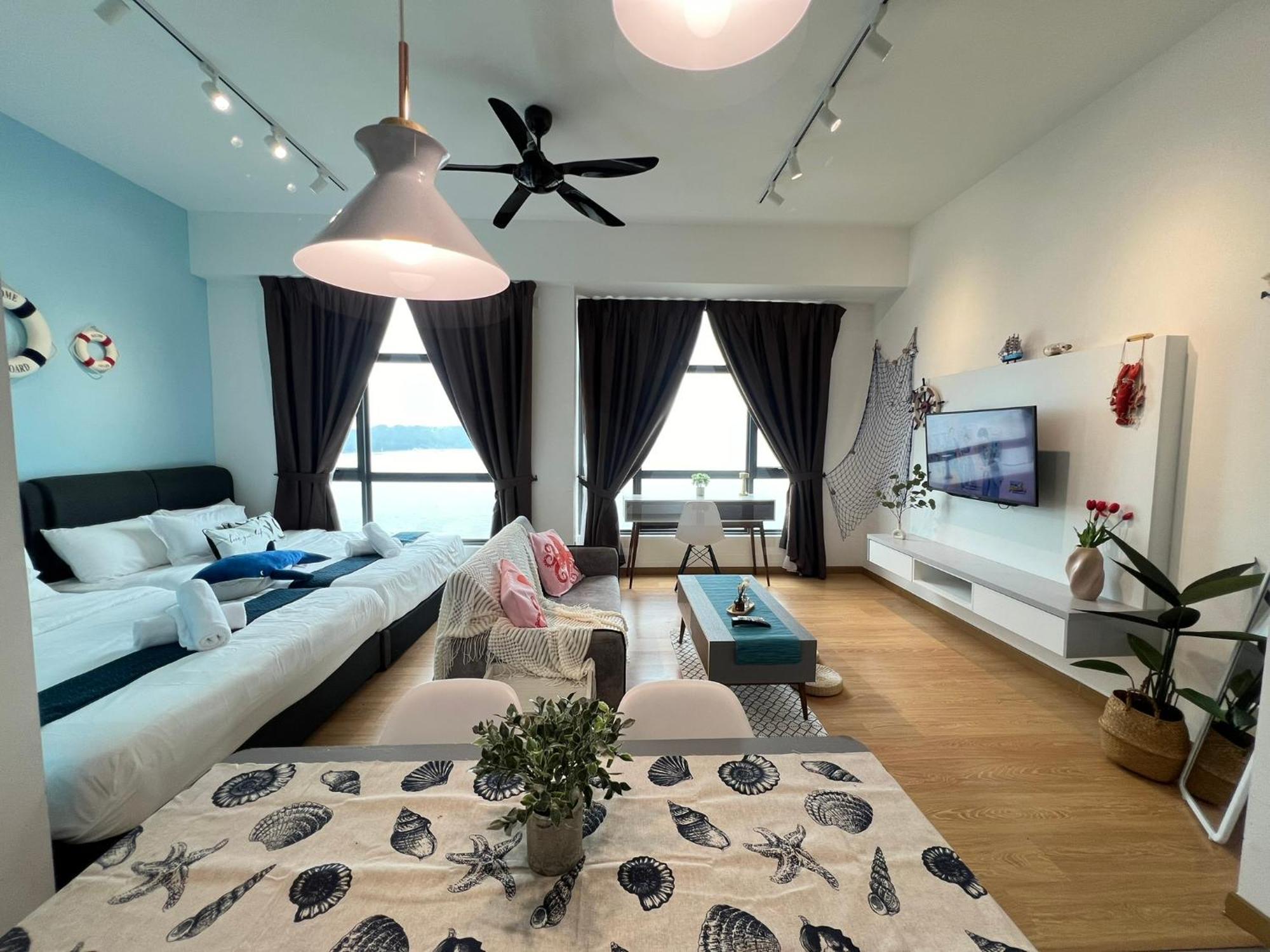 Oceanbay2 Seaview 6Pax Studio Netflix A-18-12 Kuantan Bagian luar foto